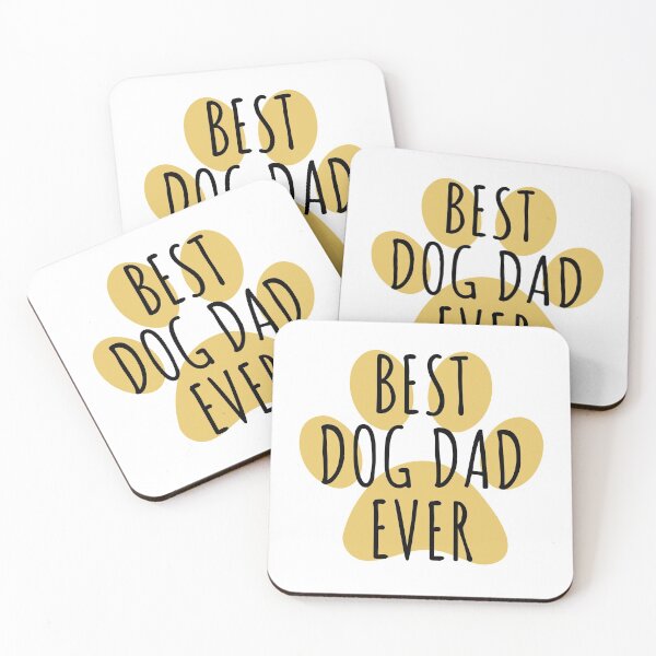 Item preview, Best Dog Dad Ever designed and sold by cimibaka25.