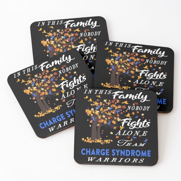Item preview, In This Family No One Fight Alone Charge Syndrome Awareness designed and sold by radianen.