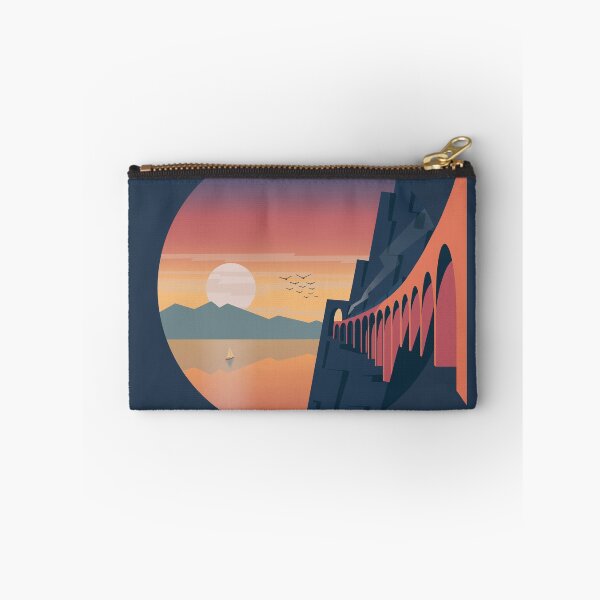 Artikelvorschau, Zugfahrt bei Sonnenuntergang entworfen und verkauft von Bluematerials.