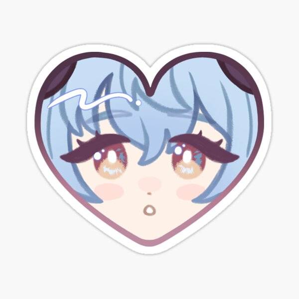 Item preview, Ganyu ♥ Genshin Impact Heart designed and sold by peach-milq-tea.