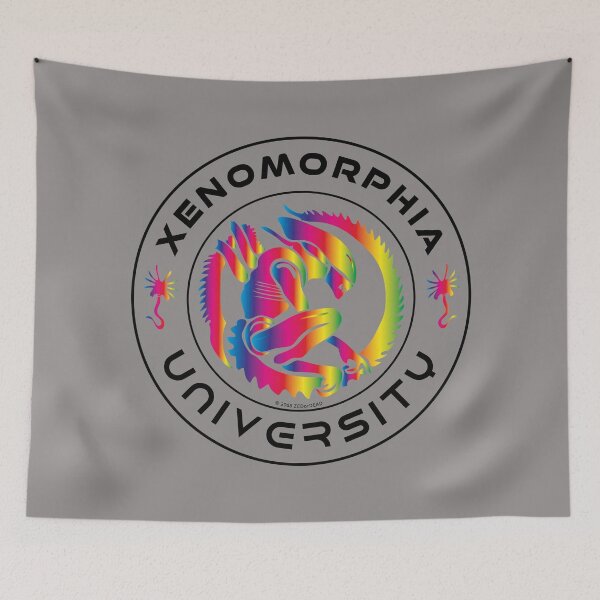 Item preview, Xenomorphia University - Pride Rainbow Edition designed and sold by ZEDorDEAD.