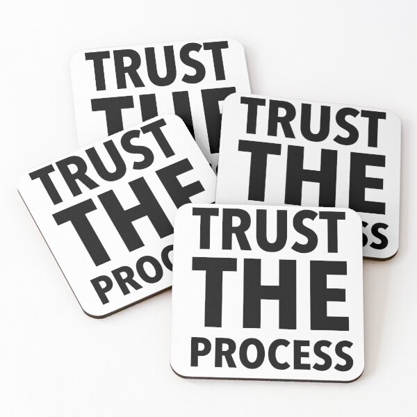 Item preview, Trust the Process designed and sold by Englishmistress.