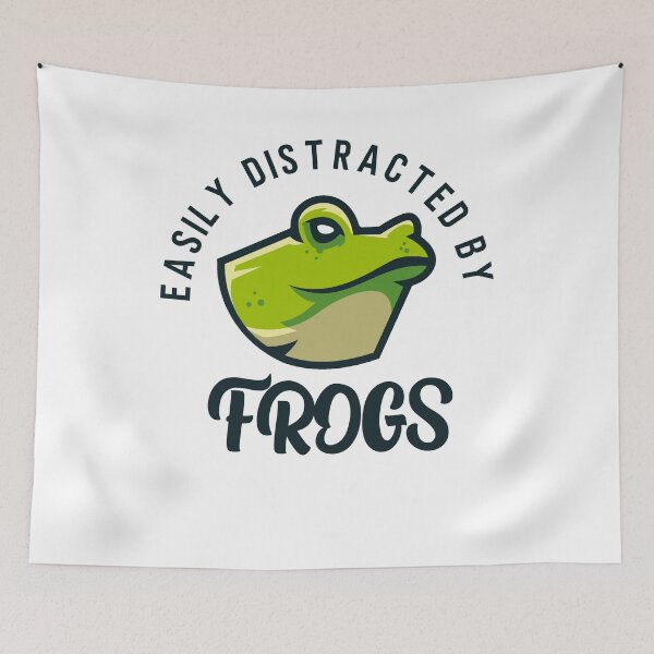 Item preview, Easily Distracted By Frogs designed and sold by dr-tars.