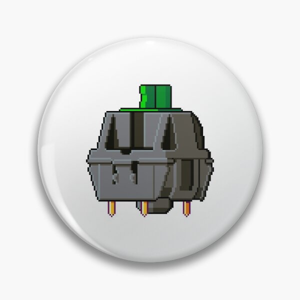 Item preview, Pixel Mechanical Keyboard Switch Green designed and sold by hooples94.