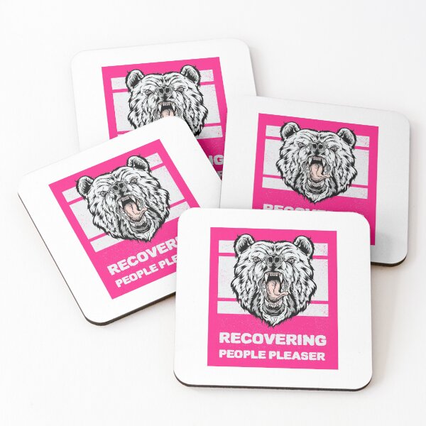 Item preview, Recovering People Pleaser - Bear designed and sold by dr-tars.