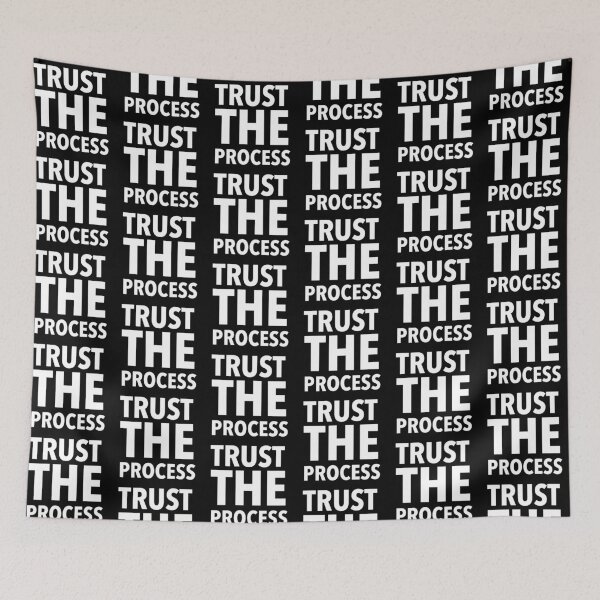 Item preview, Trust the Process designed and sold by Englishmistress.