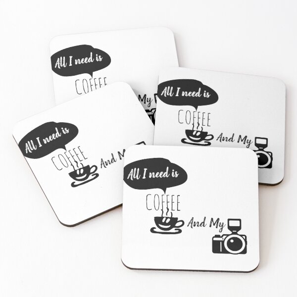 Item preview,  all i need is coffee and my camera designed and sold by infinity-khd.