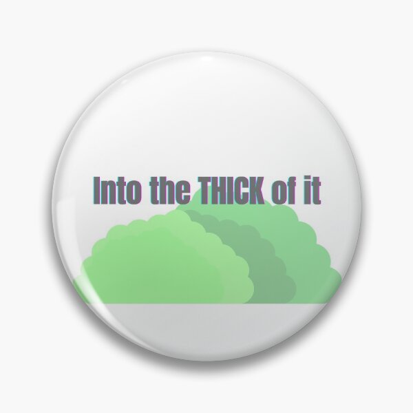 Item preview, Into The Thick Of It with bushes designed and sold by GeoTeasters.