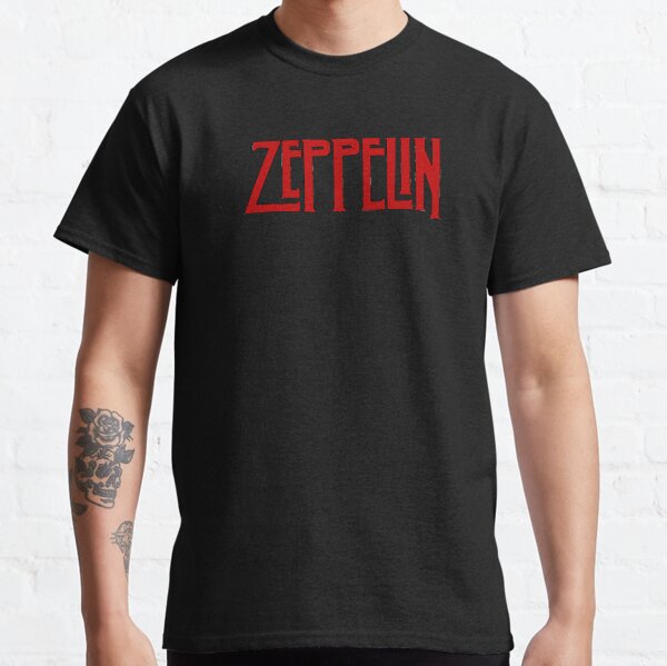 mejor-rojo-zepplen-top Camiseta clásica