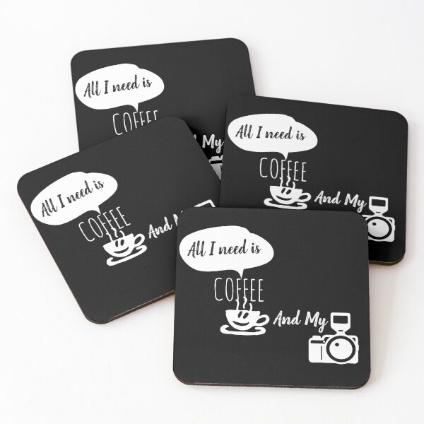 Item preview,   all i need is coffee and my camera designed and sold by infinity-khd.
