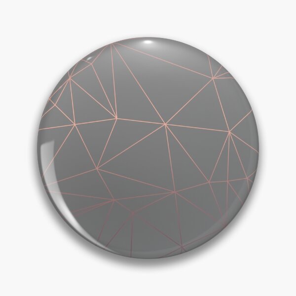 Item preview, Charcoal Copper Geometric Pattern With Metallic Shimmer designed and sold by Vic Torys ☆.