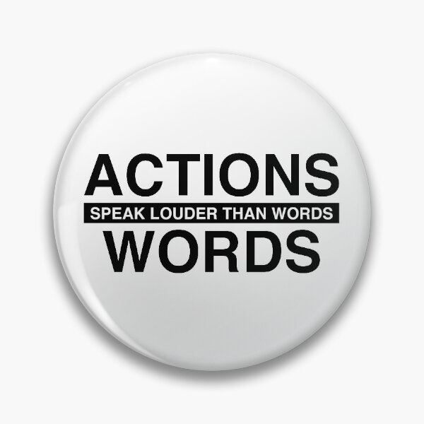 Item preview, Actions speak louder than words designed and sold by Ninja Design Printable.