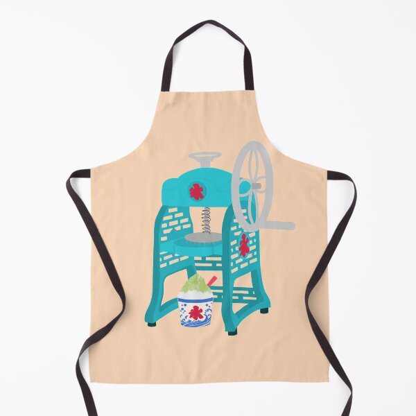 Item preview, Taiwanese & Japanese Traditional Vintage Shaved Ice (Shave Ice) Machine - Summer - Cool Waves designed and sold by Trista Designs.