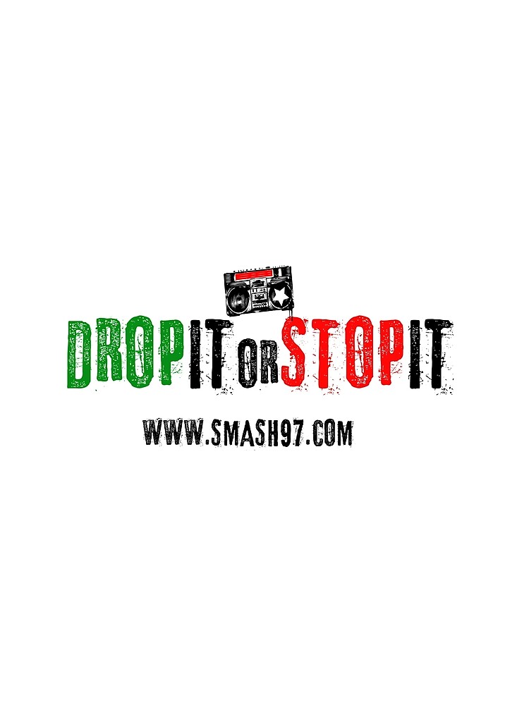 Thumbnail 5 of 5, Graphic T-Shirt, Drop It or Stop It Banner designed and sold by iamtruwealth.