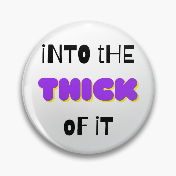 Item preview, Into The Thick Of It Purple and yellow designed and sold by GeoTeasters.