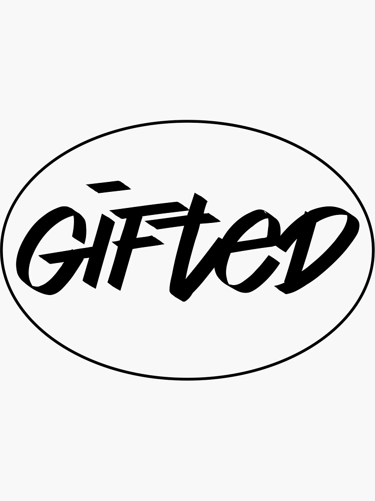 Thumbnail 3 of 3, Sticker, Gifted designed and sold by iamtruwealth.