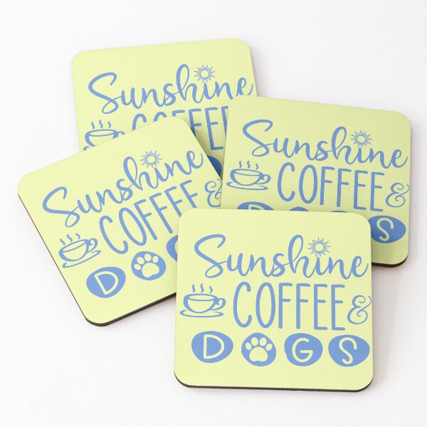 Item preview, Sunshine, Coffee, and Dogs designed and sold by Krysanthe.