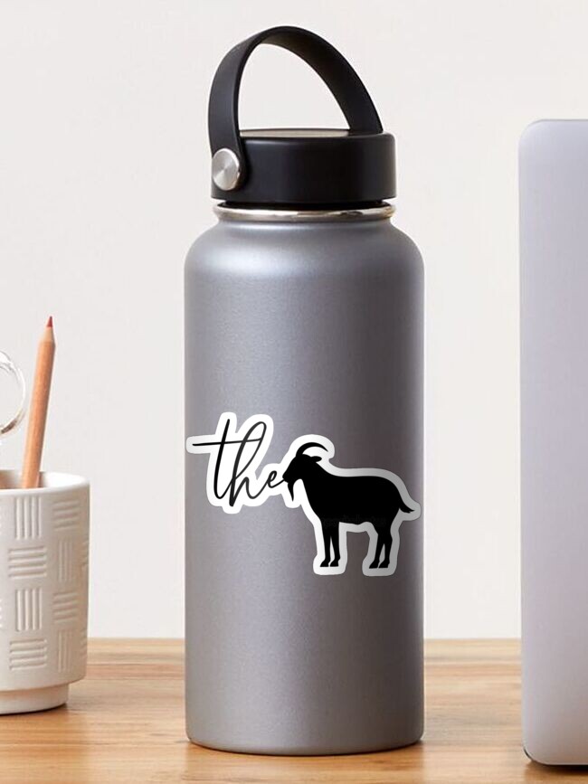 Thumbnail 1 of 3, Sticker, The Goat designed and sold by iamtruwealth.