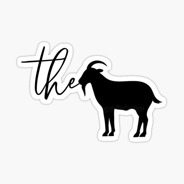 The Goat Sticker