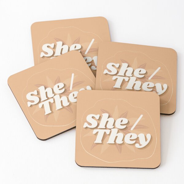 Item preview, She They Pronouns  designed and sold by edcullenrx.