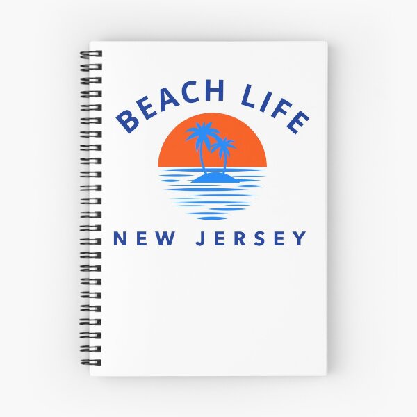 Item preview, New Jersey Beach Life Palm Trees designed and sold by JerseyBoysTees.