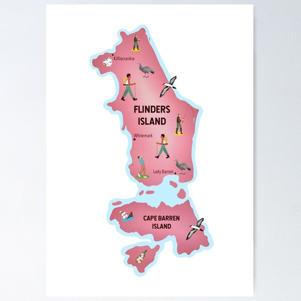 Item preview, Flinders Island Tasmania designed and sold by Amanda Webster.