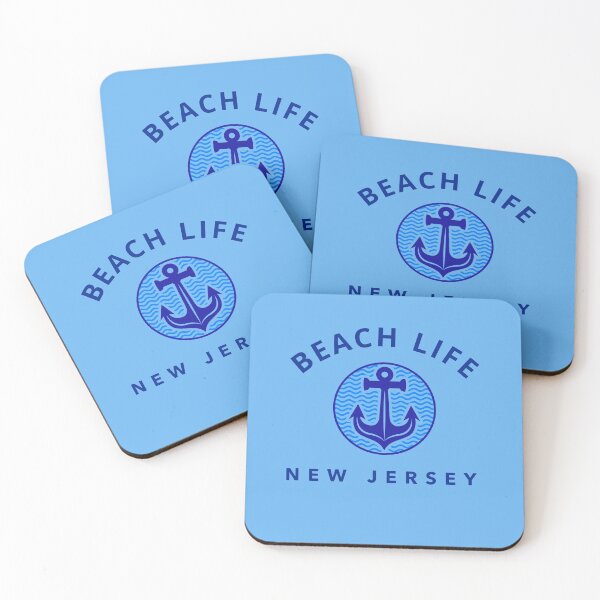 Item preview, New Jersey Beach Life Anchor Design designed and sold by JerseyBoysTees.