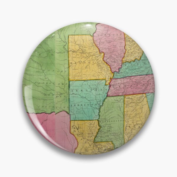 Item preview, Map of the United States of America in 1835 designed and sold by ganje.