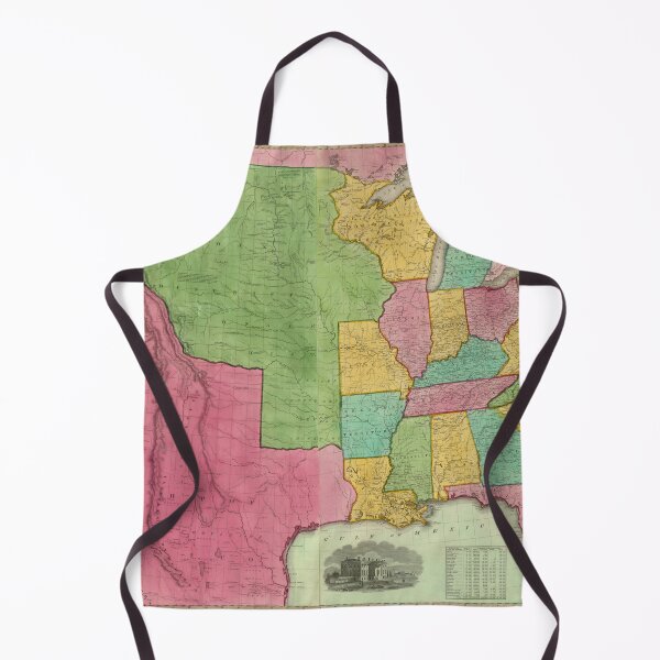 Item preview, Map of the United States of America in 1835 designed and sold by ganje.