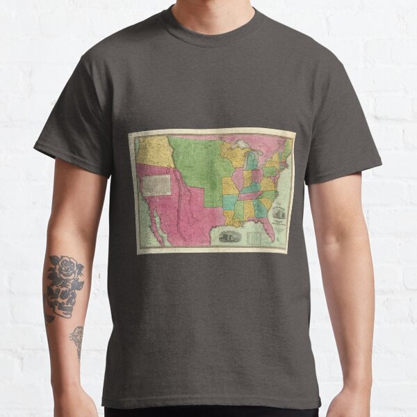 Item preview, Map of the United States of America in 1835 designed and sold by ganje.