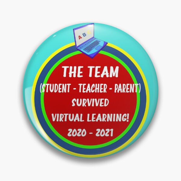 Item preview, The Team – Student, Teacher, Parent – Survived VIRTUAL LEARNING! 2020 - 2021 designed and sold by ThisNThatImages.