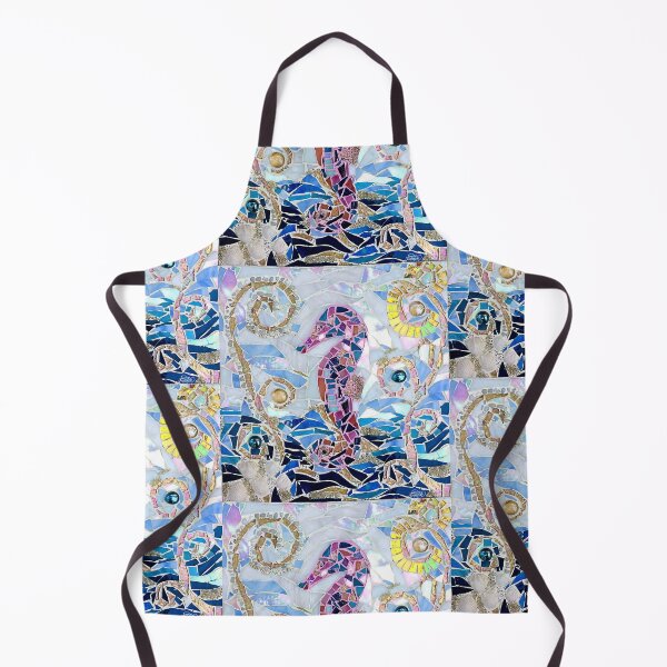 Item preview, Seahorse Mosaic designed and sold by Jan Marvin Art Studio.