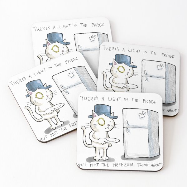 Item preview, Dapper Cat - Fridge light designed and sold by johnnybuzt.
