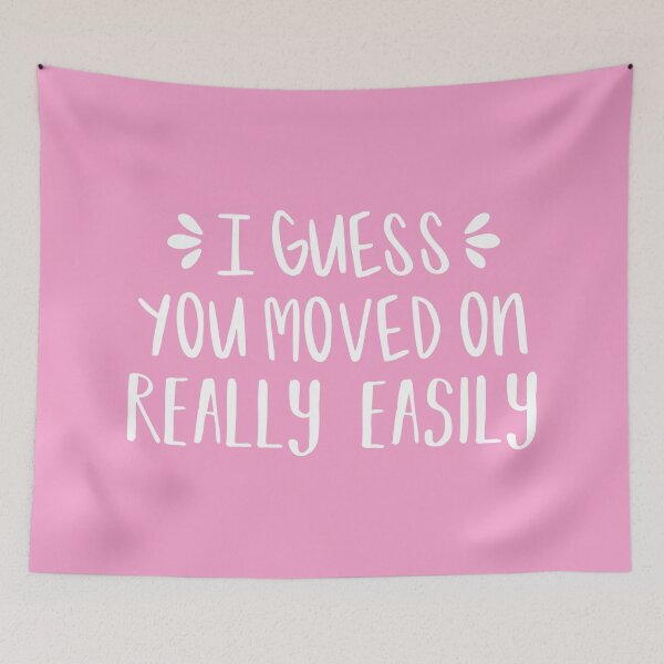 Item preview, I Guess You Moved On Really Easily (Pink BG) designed and sold by FilipeFerreira.