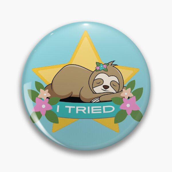 Item preview, I Tried - Achievement  designed and sold by BewilderedUni.
