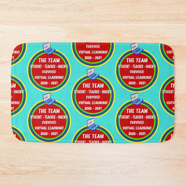 Item preview, The Team – Student, Teacher, Parent – Survived VIRTUAL LEARNING! 2020 - 2021 designed and sold by ThisNThatImages.