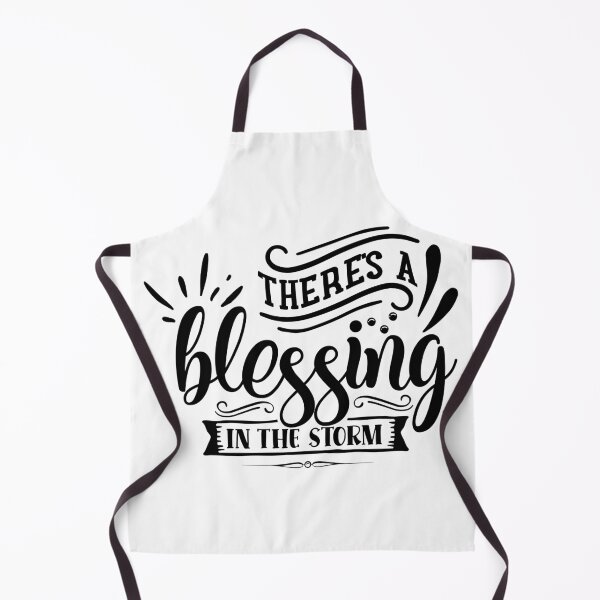 Item preview, There's a Blessing in the Storm - text black design designed and sold by Mind-Your-Life.