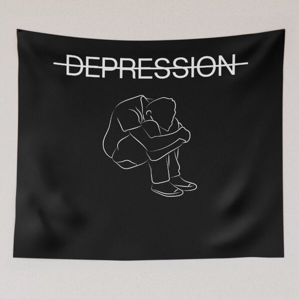 Item preview, SAY NO TO DEPRESSION designed and sold by Sema-ambrose.