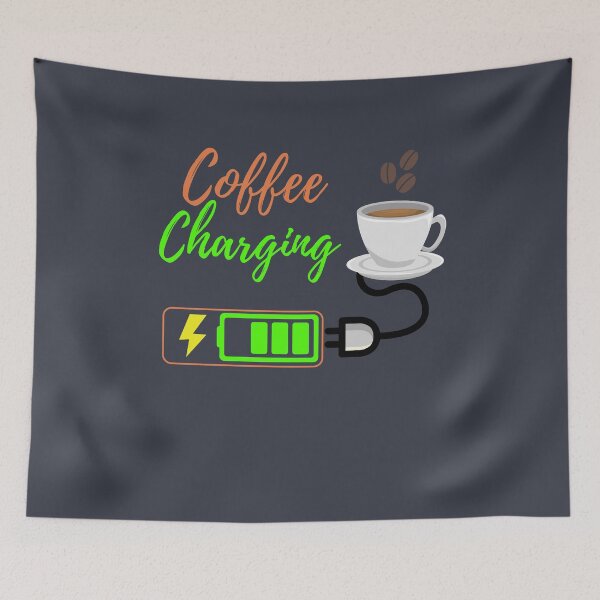 Item preview, Coffee charging plug designed and sold by DivineLiveShop.
