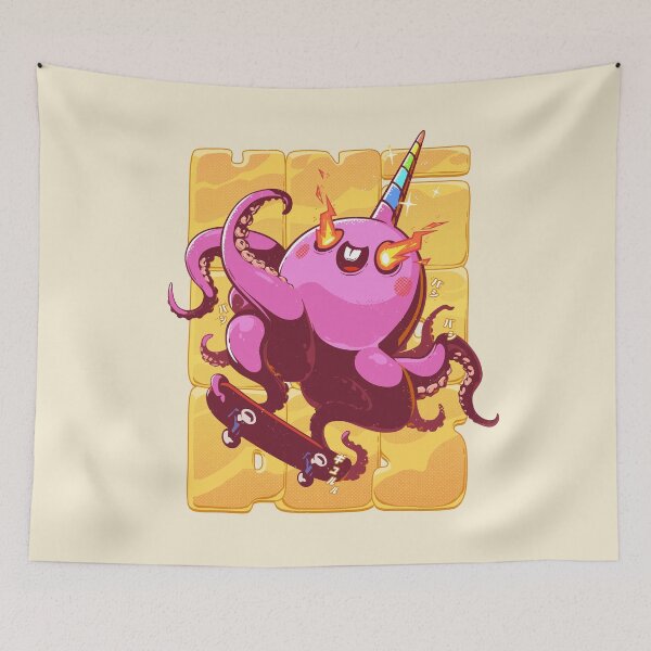 Item preview, Skateboarding Unictopus designed and sold by Unictopus.