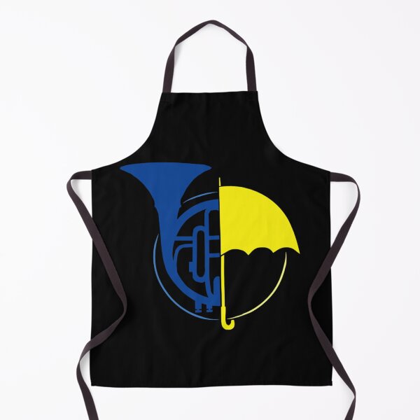 Item preview, Blue French Horn and Yellow Umbrella designed and sold by Vonholze.