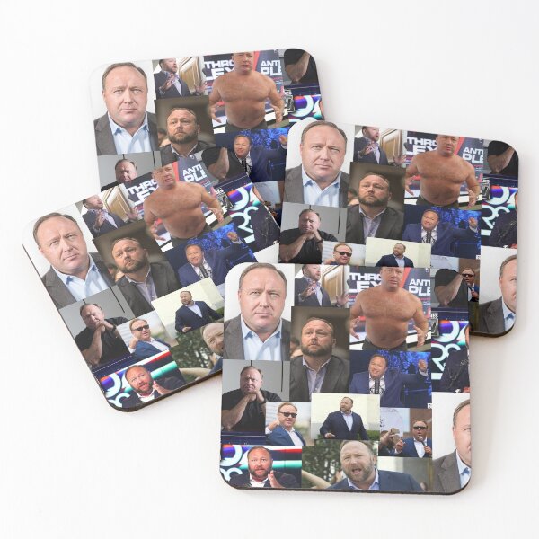 alex jones Coasters (Set of 4)