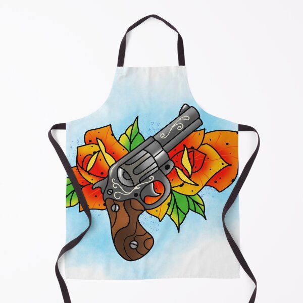 Item preview, Tattoo Gun and Flowers designed and sold by FunWithChemo.