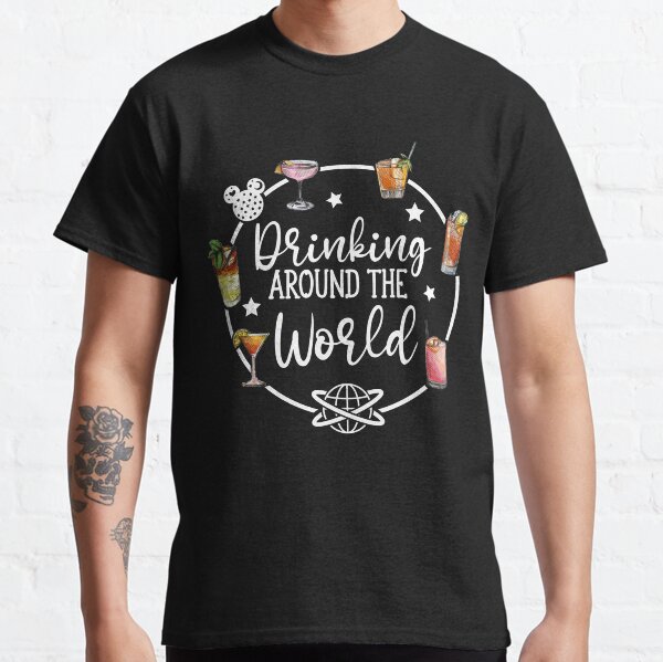 Mens disney drinking shirts on sale