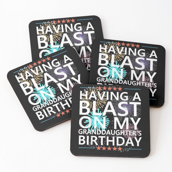 Item preview, Having A Blast On My Granddaughters Birthday Grandma Quote Gift  designed and sold by sheilase.