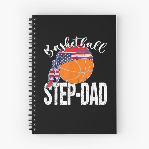 Item preview, Basketball Step Dad American Flag Basketball Step Dad Gift  designed and sold by sheilase.