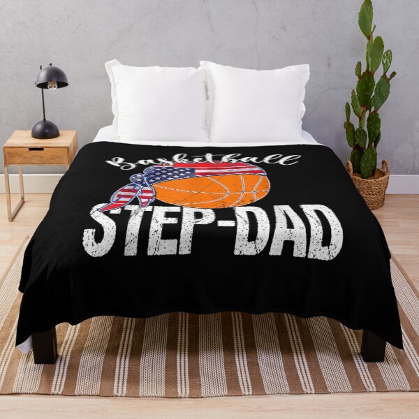 Item preview, Basketball Step Dad American Flag Basketball Step Dad Gift  designed and sold by sheilase.