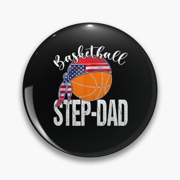 Item preview, Basketball Step Dad American Flag Basketball Step Dad Gift  designed and sold by sheilase.