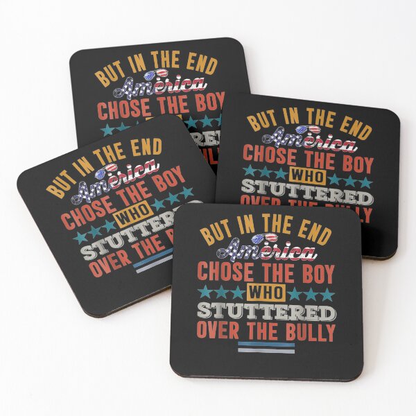 Item preview, But In The End America Chose The Boy Who Stuttered Funny Gift  designed and sold by sheilase.