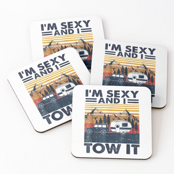 Item preview, Im sexy and I tow it Funny Caravan Camping RV Summer designed and sold by travellb.